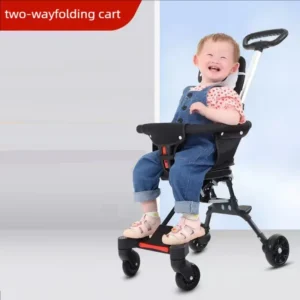 IMBABY Baby Stroller Portable Stroller Four-Wheel Trolley Ultra-light Stroller Travel Folding Stroller Lightweight Strollers