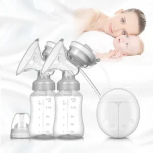 Bilateral Electric Breast Pump Silent Breast Pumping Automatic Milking Prolactin Non-wearing Maternal and Infant Products