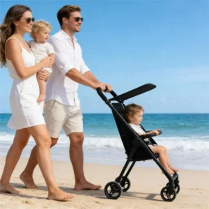 Compact Travel Baby Pushchair with Canopy