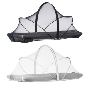Foldable Mosquito Net Breathable Folding Crib Cover Bassinet Mosquito Net Cover for Baby Crib To Keep Cats/Bugs Out