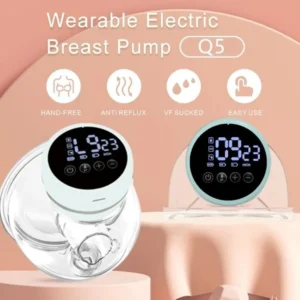 180ML Capacity Electric BreastPump High Suction Massage Painless Hands Free Breast Pump Intelligent Integrated