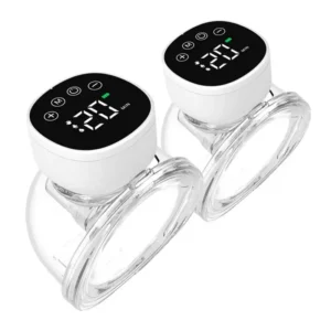 New Upgrades Wearable Breast Pump Hands Free Electric Portable Wearable Breast Pumps BPA-free Breastfeeding Milk Collector