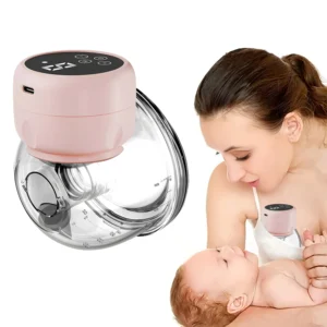 1pcs Hands-free Wearable BreastPump Electric Fully Automatic Integrated Breast Pump Portable Breast Pump Painless Breast Feedin