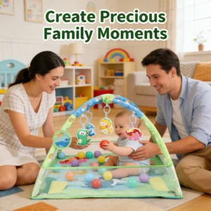 Educational Fitness Frame With 20 Ball For Children Play Mat Rack Crawling Blanket Infant Play Rug Kid Activity Mat Gym Baby Toy